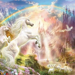 Puzzel (500stuks) High Quality Collection – Sunset Unicorns