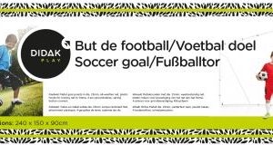 Voetbaldoel 240x150x90cm