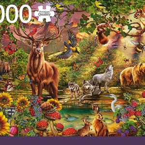 Premium Collection Magic Forest at Sunset 2000 pcs Legpuzzel 2000 stuk(s)