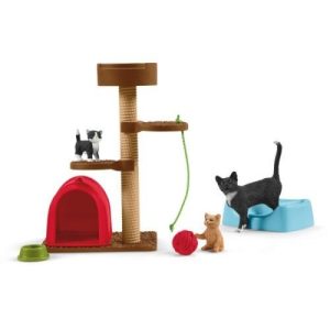 Schleich Farm World – Speeltijd voor schattige katten