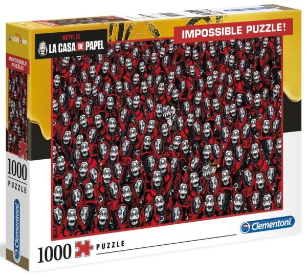 Puzzel (1000stuks) - Impossible La Casa de Papel