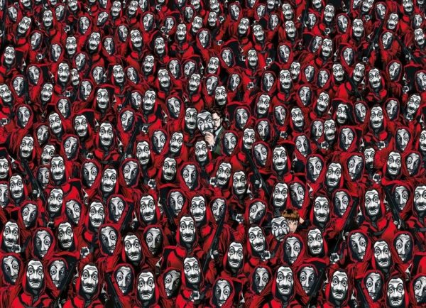 Puzzel (1000stuks) - Impossible La Casa de Papel - Afbeelding 2
