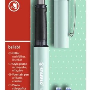 Stabilo Vulpen beFab! Pastel – turquoise + 2 vullingen