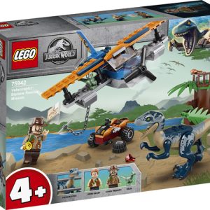 LEGO Jurassic World – Velociraptor Tweedekker reddingsmissie