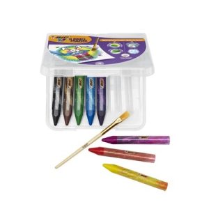 BIC Kids Duo Magix Waskrijt Oliepastel – 8stuks