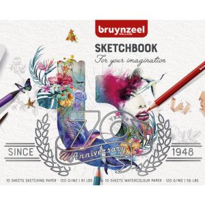 Bruynzeel “Celebration 70jaar” Schetsboek Expression 120gr/20vel