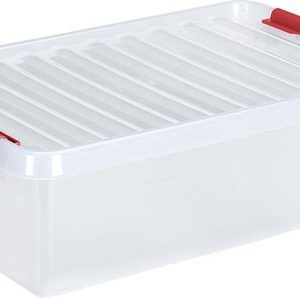 Q-line Box 32L – transparant/rood