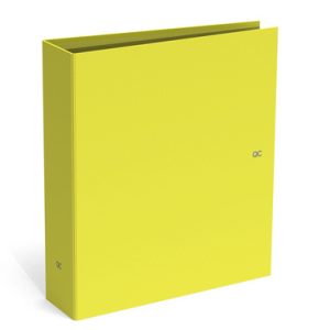 QC COLOUR – Ringband (breed) 8cm (yellow)