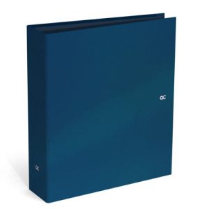 QC SPARKLE – Ringband A4 met 2 ringen (navy blue holo)