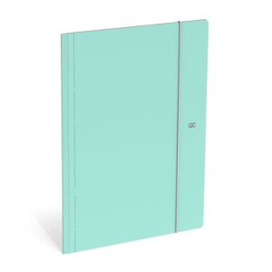 QC COLOUR – Elastomap folio, polyprop (mint)