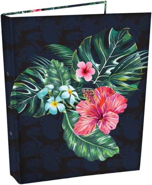 Hawai Leaf - Ringmap A4 met 2 ringen