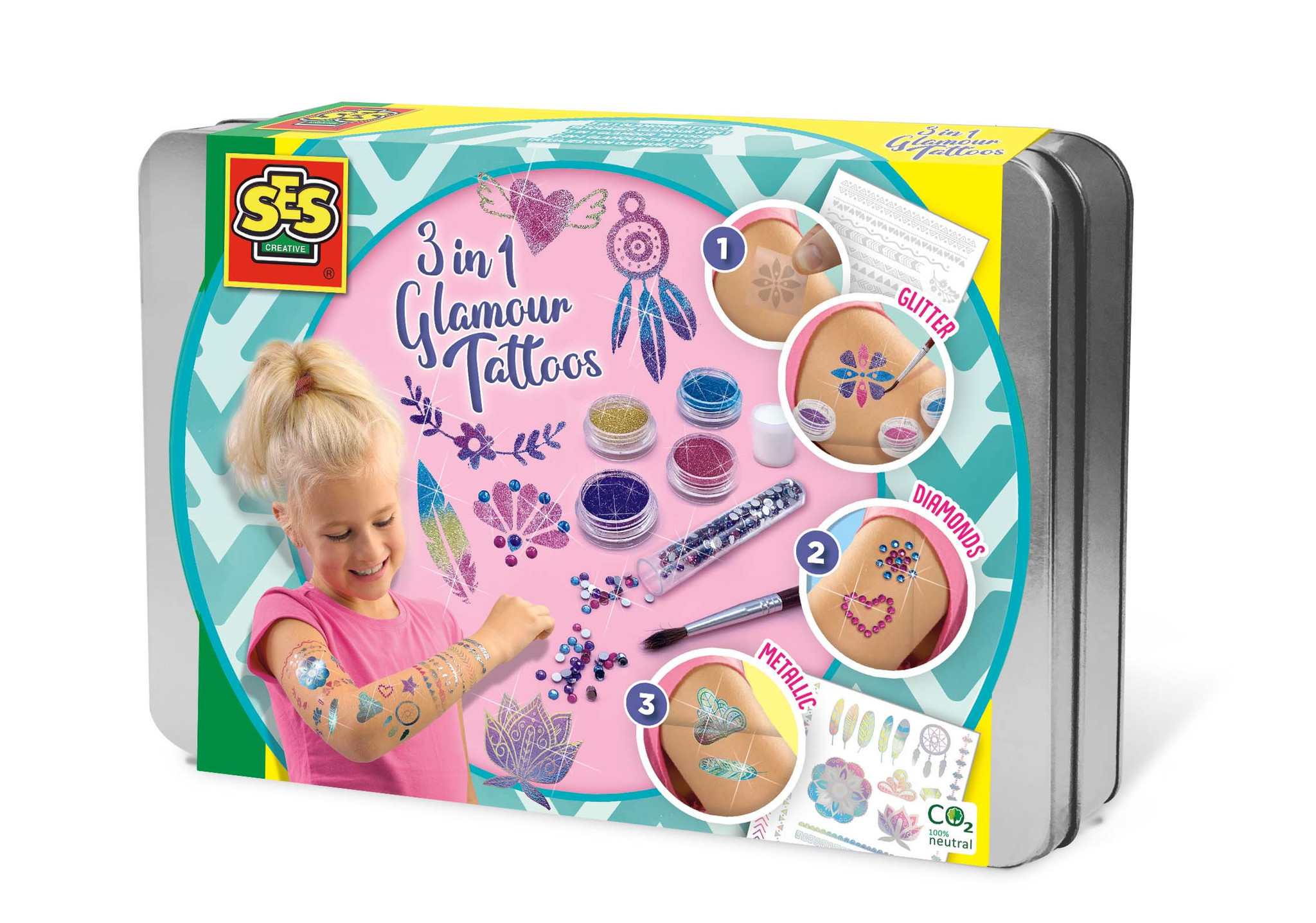 SES Creative – 3 in 1 Glamour tattoos