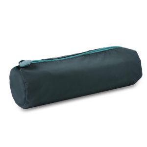 QC SPARKLE – Pennenzak (rond) 21cm (forest green nylon)