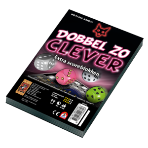 Scoreblok Dobbel zo Clever – 2stuks