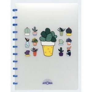 Atoma schrift PP A4/geruit 5x5mm/72blz – CHILL