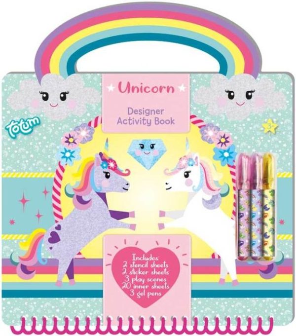 Unicorn - Desingner Activity Book