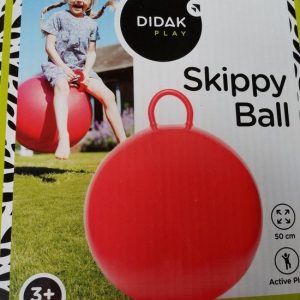 Kangoeroebal Skippy – Ø50cm (rood)