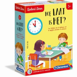 Spelend Leren – Hoe laat is het? (5+)