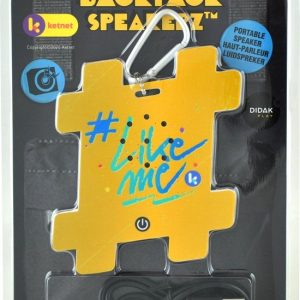 #LikeMe – Muy Pop Backpack Speaker (geel)