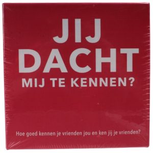 Gift Game – Jij dacht mij te kennen? (kaartspel)
