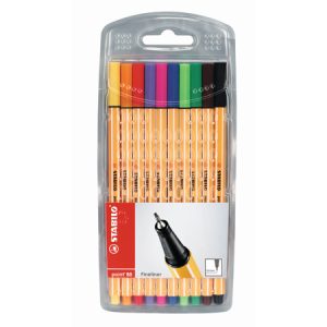 Stabilo Point 88 Fineliner – Etui 10stuks