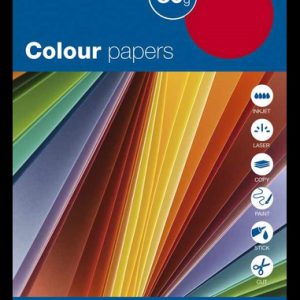 Apli Color Paper A4 80gr/100vel – Fluo