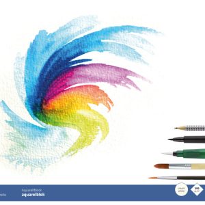 Aquarelpapier A3 (420x297mm) 300gr/16vel – roomwit