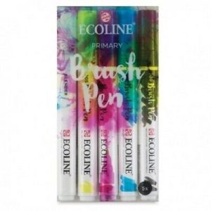 Talens Ecoline Brushpen PRIMAIR – 5stuks