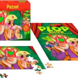 Kabouter Plop – Puzzel (54stuks) Een nieuwe muts voor Plop + poster