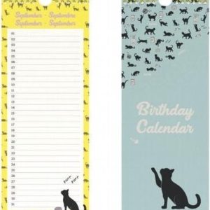 Verjaardagskalender – Cats