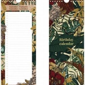 Verjaardagskalender – Botanic