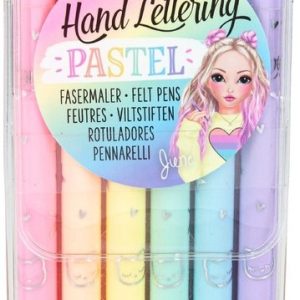 TOPModel Viltstiften Hand Lettering PASTEL – 6stuks