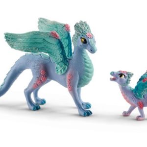 Schleich Bayala – Bloemendraak met kleintje