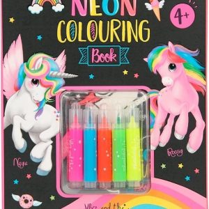 Ylvi & the Minimoomis neon kleurboek set