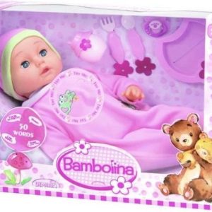 Babypop Sweet met 50 woordjes + accessoires – 46cm