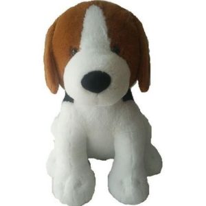 Zittende hond 80 cm