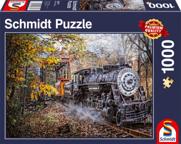 Puzzel (1000stuks) - Fascinerend treinspoor