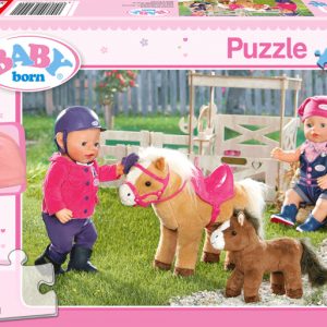 Puzzel (60stuks) – BABY Born – Bij de pony’s