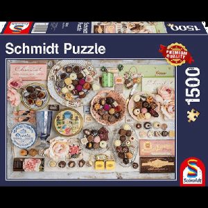 Puzzel (1500stuks) – Nostalgische Chocolade