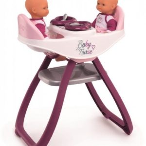 Baby Nurse – Tweeling kinderstoel voor poppen 2-in-1