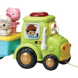 Vrolijke dierentractor