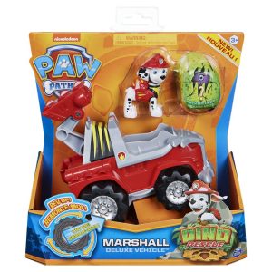 Paw Patrol Dino Rescue – Voertuig met figuur