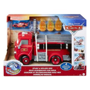 Disney Cars Color Changers – Brandweerwagen Stunt & Splash Red