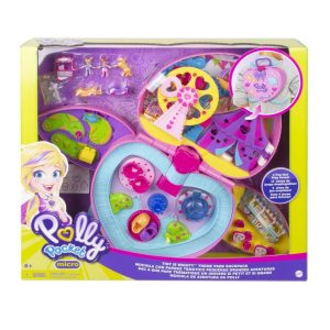 Polly Pocket Pollyville Anchor Item – Tiny is Mighty Theme Park Backpack