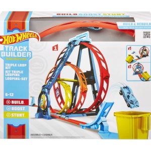 Hot Wheels Track Builder Triple Loop Kit