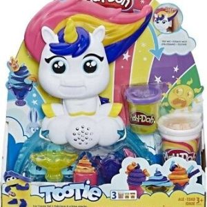 Play doh drollendraaiende ijseenhoorn