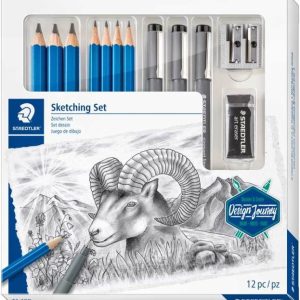 Mixed Sketching Set – 12-delig