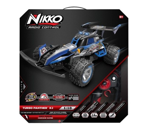 NIKKO R/C Turbo Panther X2 - blauw