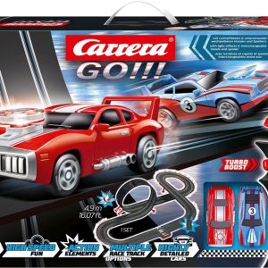 Carrera GO!!! Racebaan Smoking Tires (4,9m)