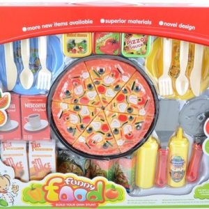 speelset met pizza